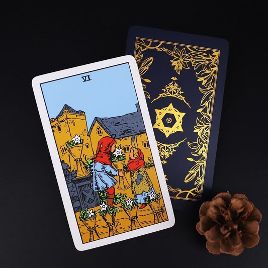 Neo Rider Tarot – Royal Blue Foil Deck