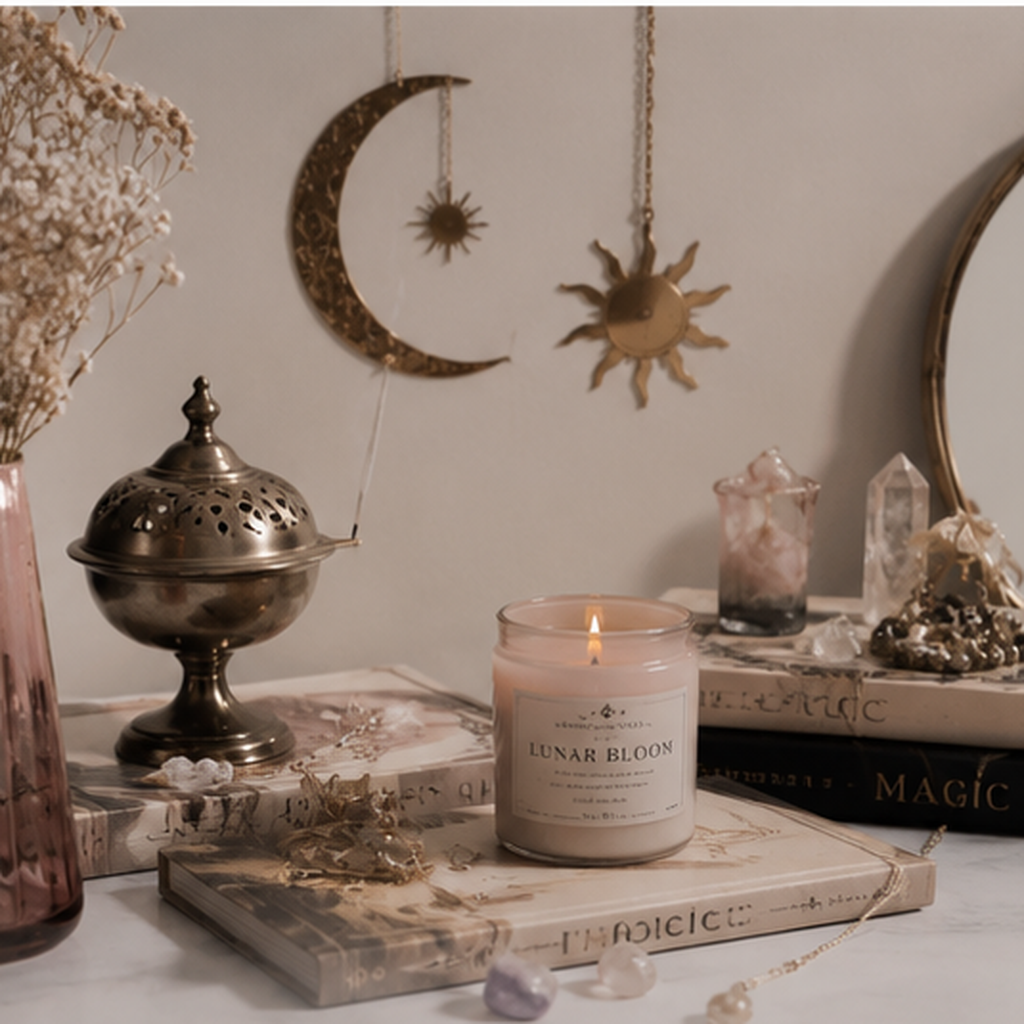 Calla Lily incense holder for the DéMoonn Mystical Home & Objects collection.