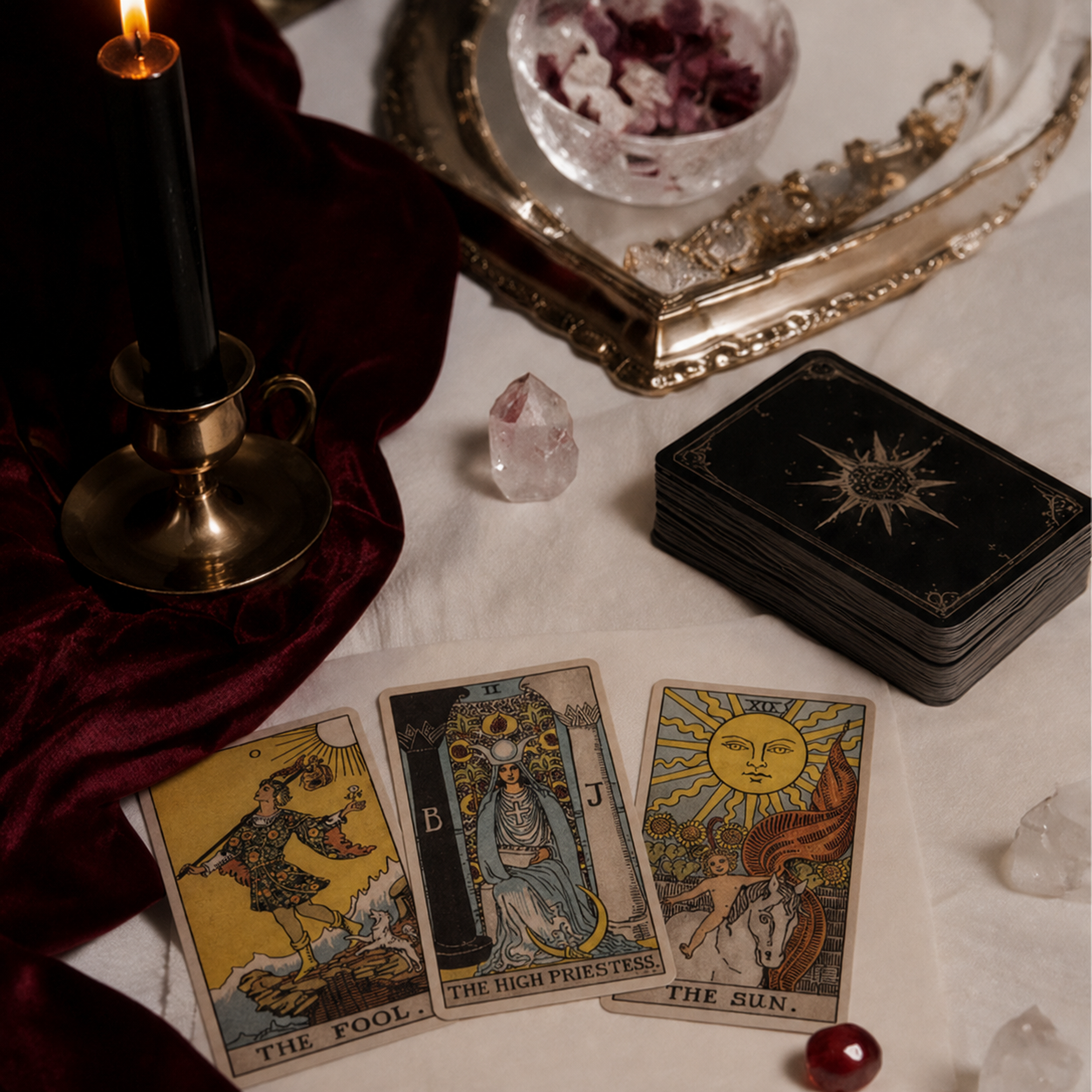 Tarot cards and spiritual reading tools from DéMoonn