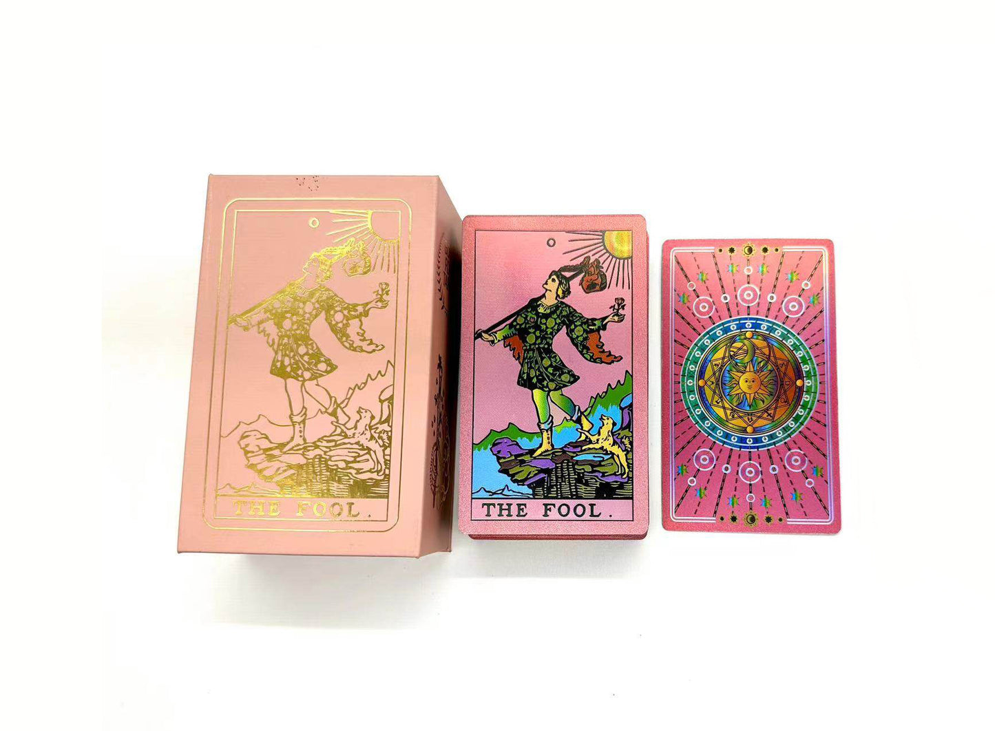 Pink Witchy Tarot Set – Unique Lesbian Art & Guidebook – Perfect Valentine’s Spiritual Gift	