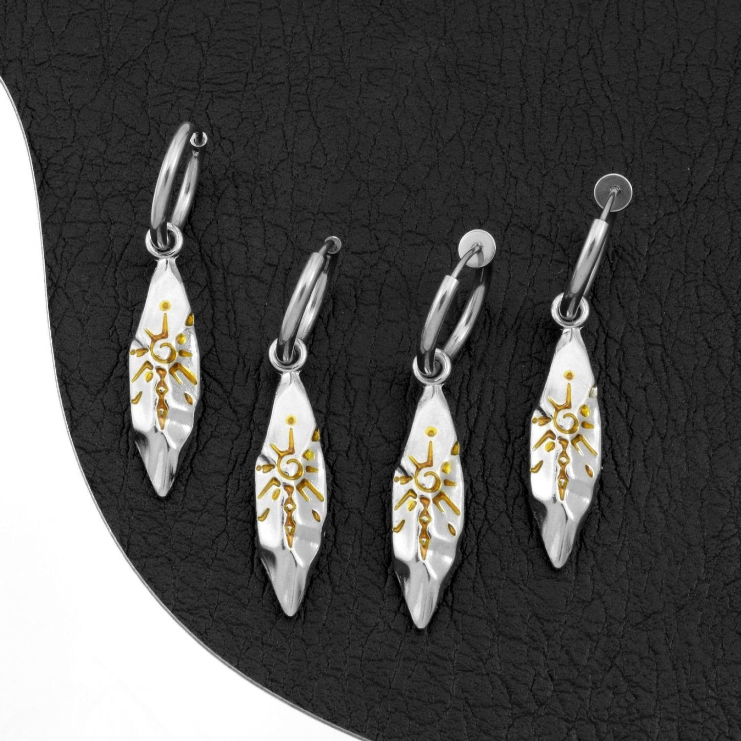 Wishing stone drop earring alternate view