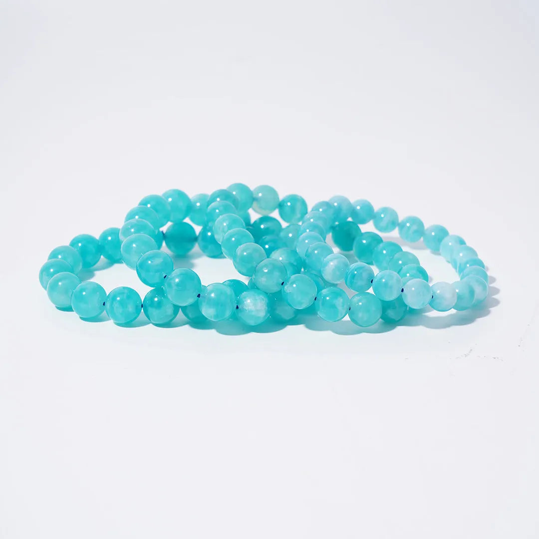 Amazonite Crystal Bracelets - Soothing Harmonizing Empowering	