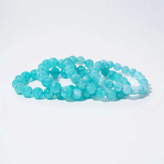 Amazonite Crystal Bracelets - Soothing Harmonizing Empowering	