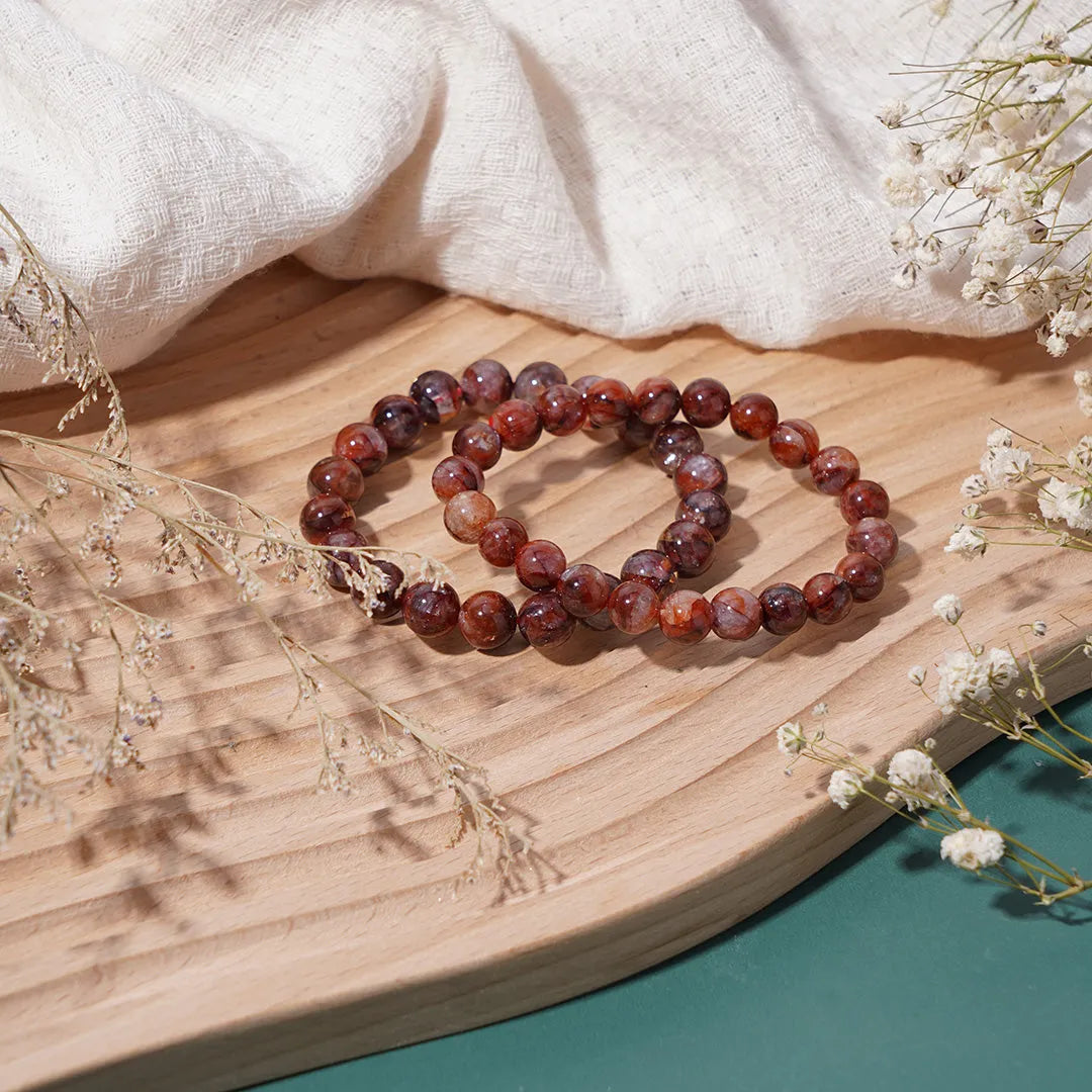 Fire Quartz Bracelets - Passion, Creativity, Purification	