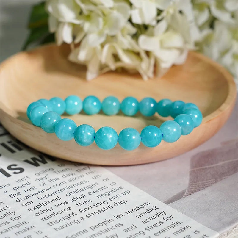 Amazonite Crystal Bracelets - Soothing Harmonizing Empowering	