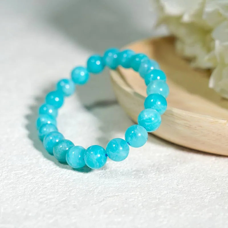 Amazonite Crystal Bracelets - Soothing Harmonizing Empowering	
