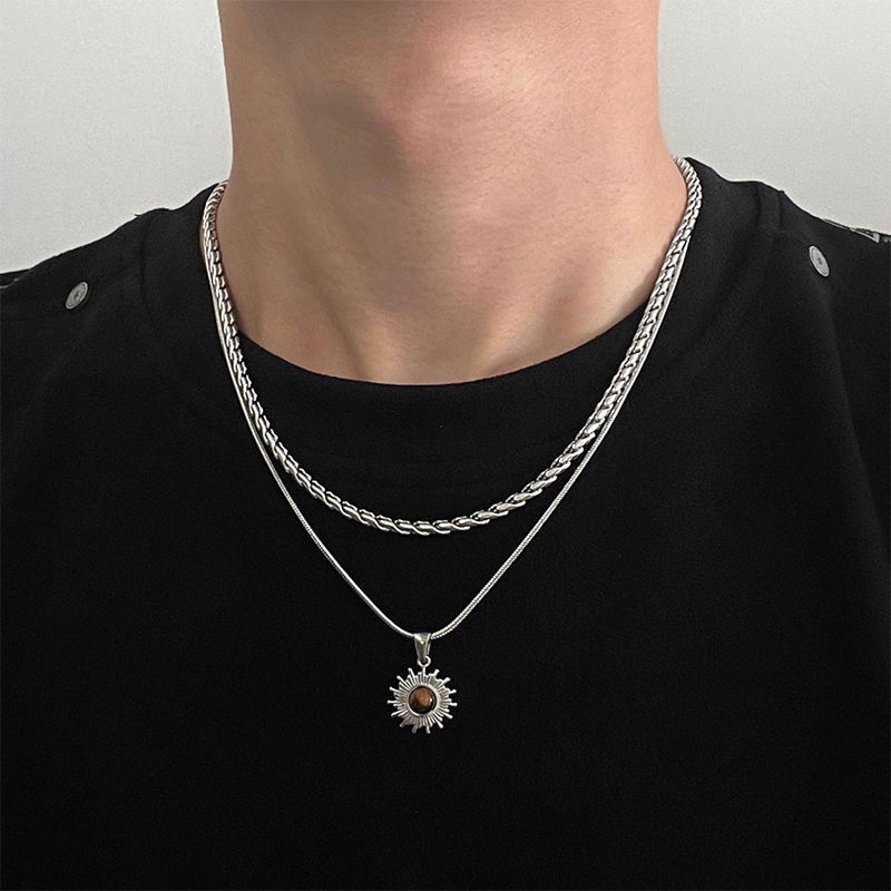 Heart to the Sun two-piece necklace set