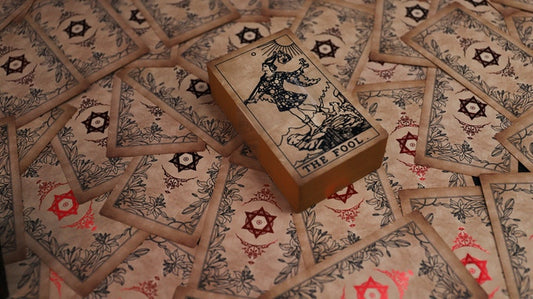Neo Rider Tarot – Antique Red Foil Deck