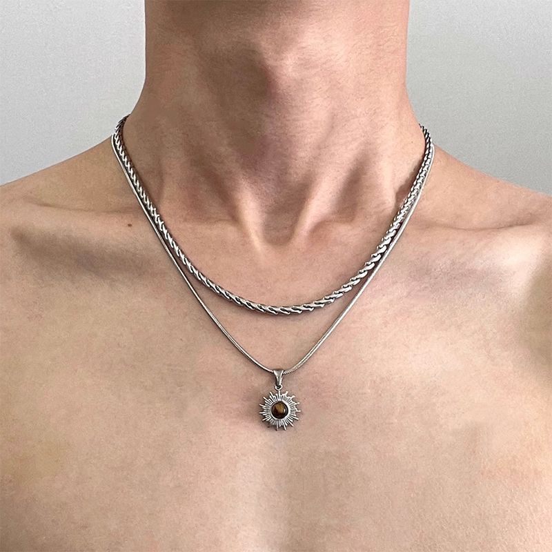 Heart to the Sun necklace pendant detail