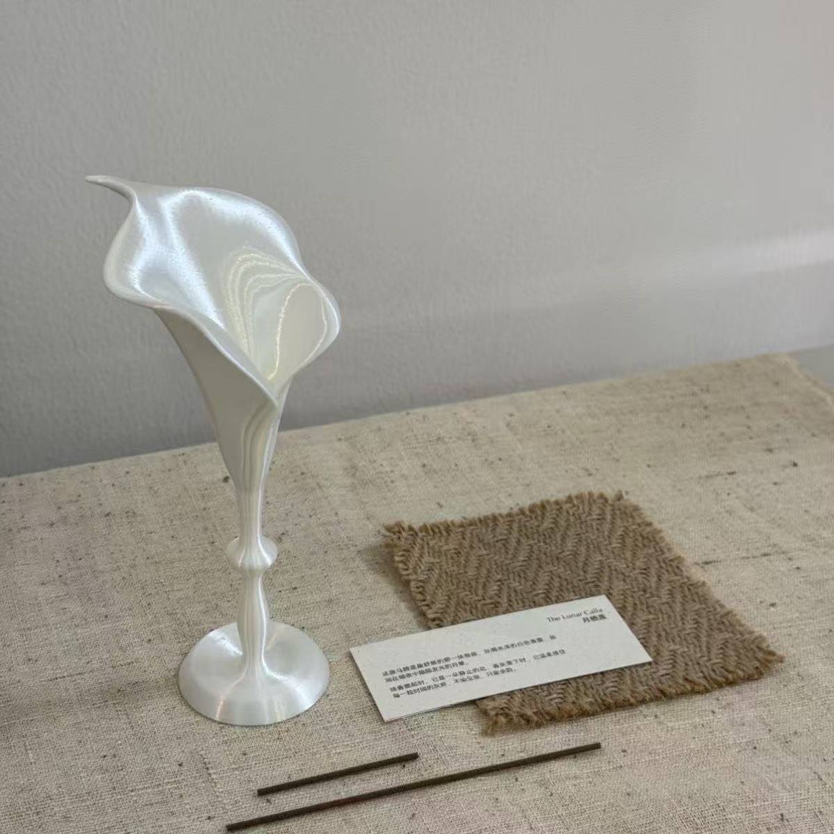 Calla Form Incense Holder