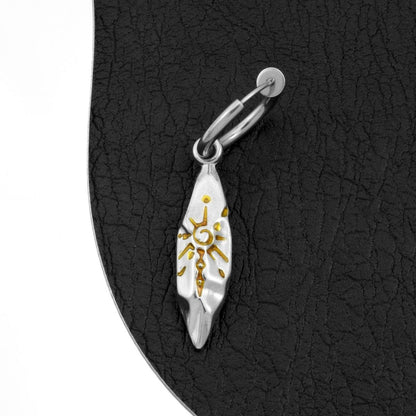 Wishing stone earrings and ear clips product presentation