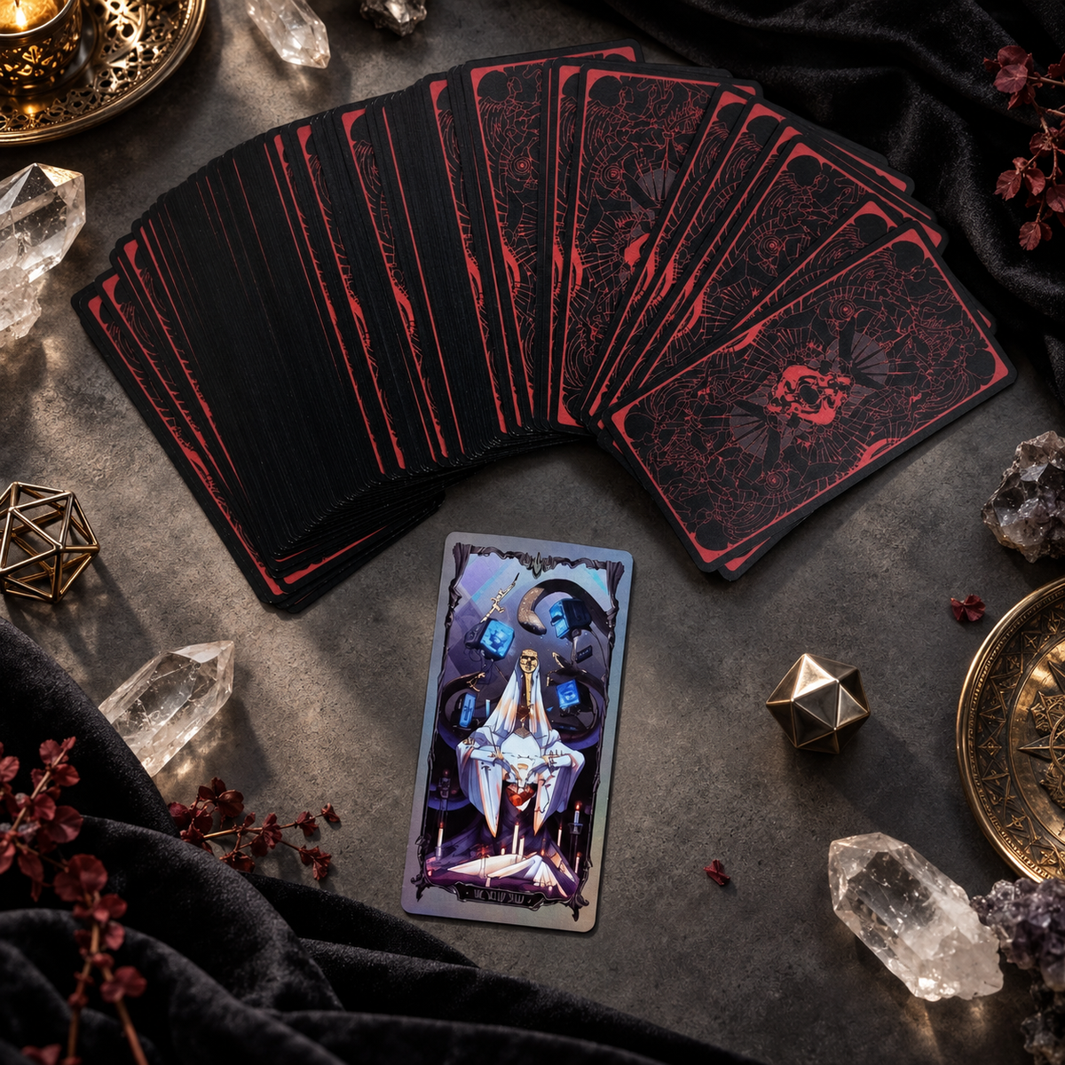 Null Marionette Tarot Deluxe Edition – tarot card artwork gallery