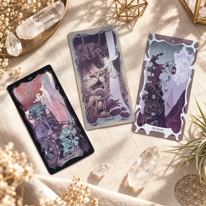Null Marionette Tarot Deluxe Edition – illustrated marionette tarot cards