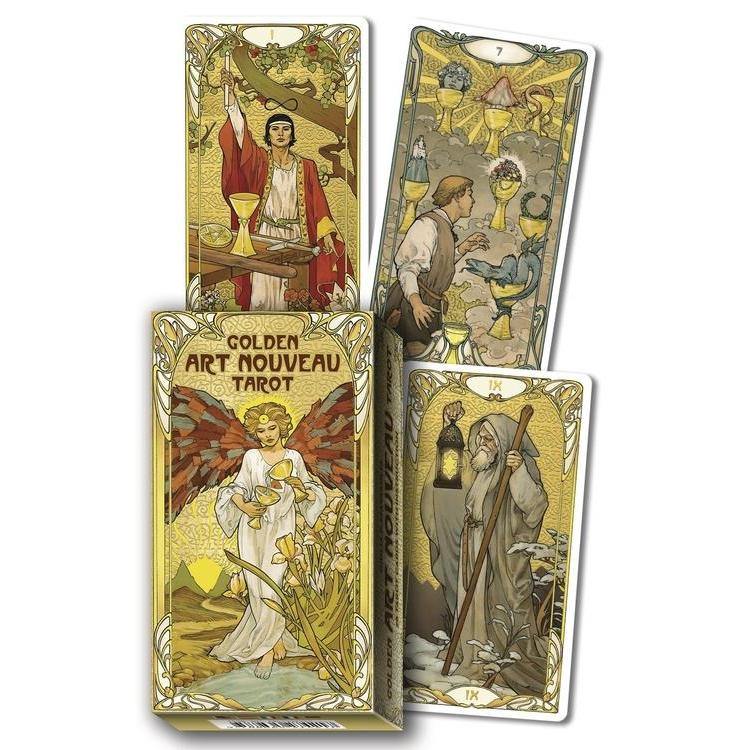 Golden Art Nouveau Tarot by Giulia F. Massaglia - Magick Magick.com	
