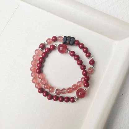 Cinnabar accent bracelet alternate view