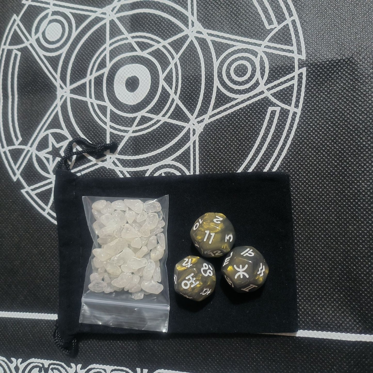 Astrology dice set alternate product view