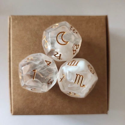 Astrology D12 dice set main product view